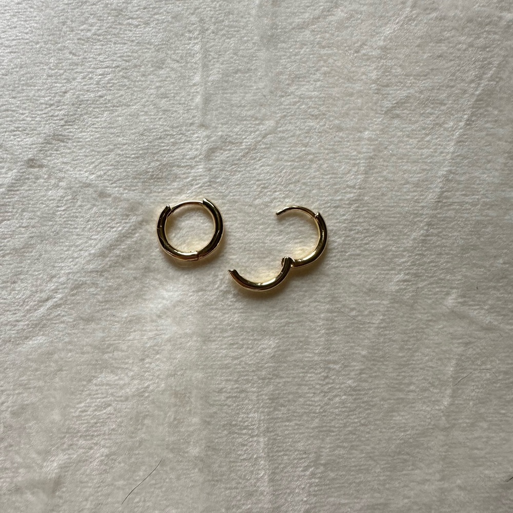 Chic Gold Hoop Earrings
